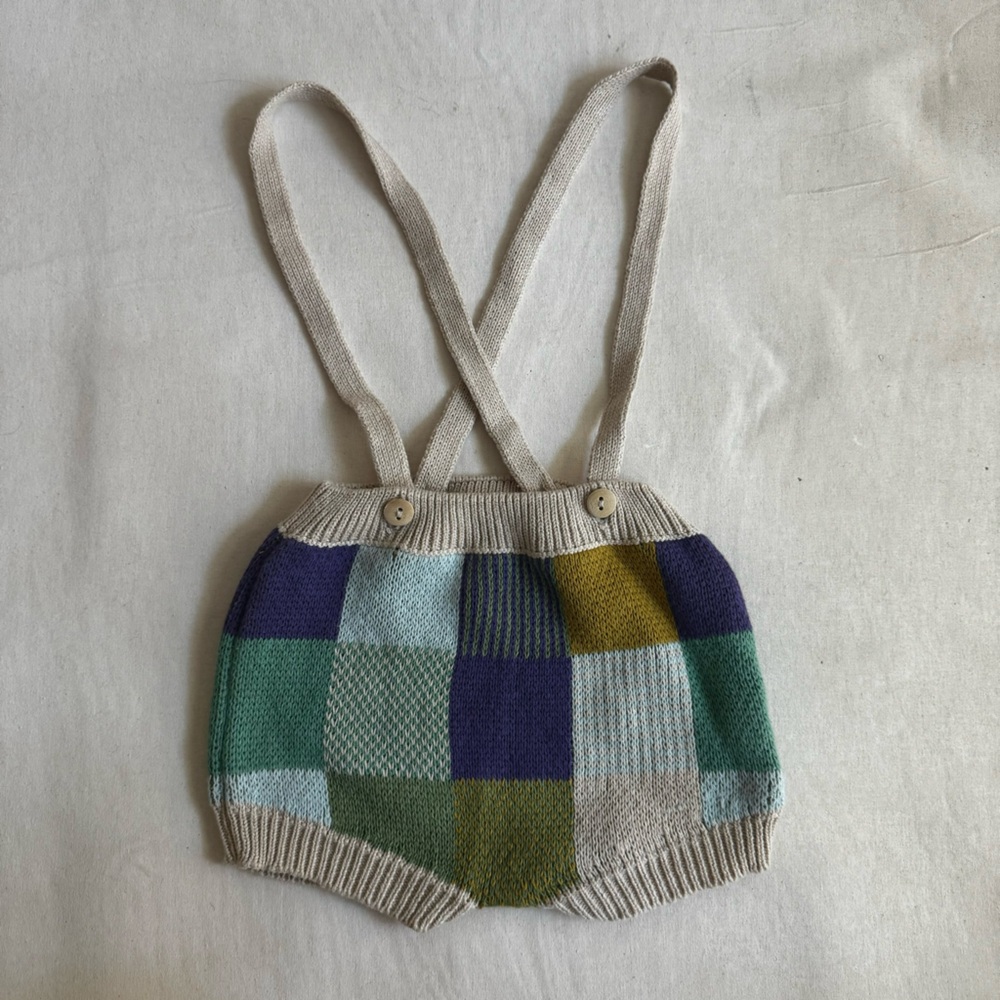 Baby/Toddler Knit Bloomers with Straps